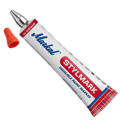Краска Markal STYLMARK; 3 mm; оранжевый