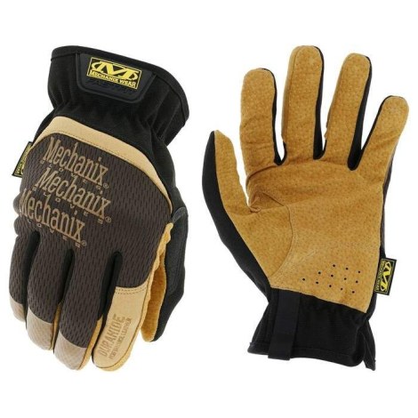 Перчатки Mechanix Wear FastFit Leather LG LFF-75-009; 9/M