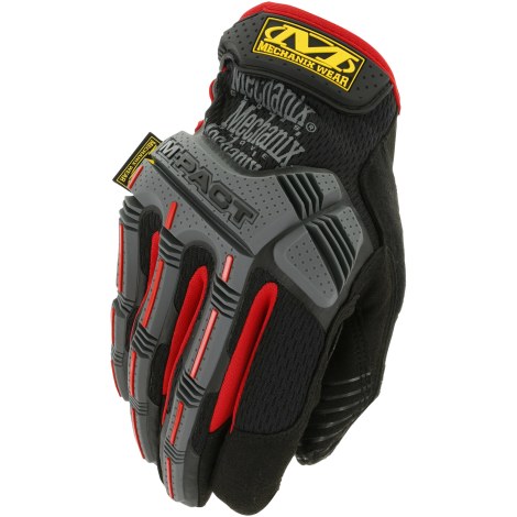 Cimdi Mechanix Wear M-Pact Red/Black; XXL