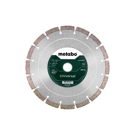 Dimanta griešanas disks Metabo UNIVERSAL SP-U; 230x22,23 mm