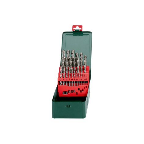 Набор сверл по металлу Metabo HSS-G; 1-13 mm; 25 шт.