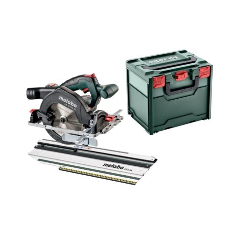 Аккумуляторная циркулярная пила Metabo KS 18 LTX 57; 18 V (без аккумулятора и зарядного устройства) + чемодан