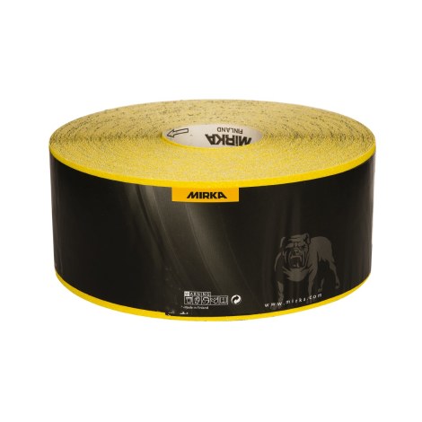 Smilšpapīra rullis Mirka HIOMANT; 115 mm; 50 m; P80