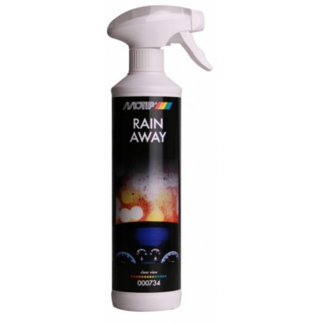 Stikla tīrīšanas līdzeklis Motip RAIN AWAY; 500 ml