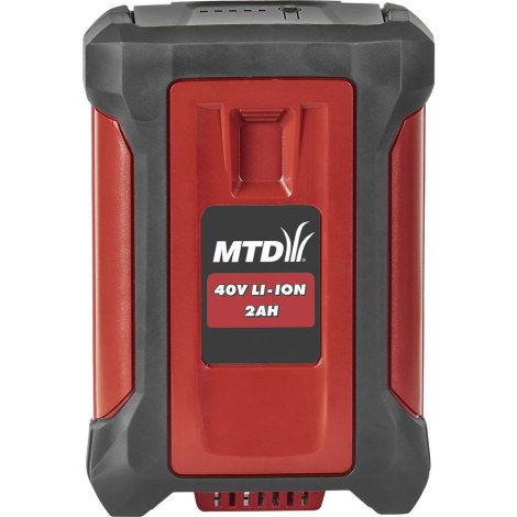 Аккумулятор MTD; 40 V; 2,0 Ah; Li-ion