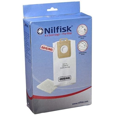 Putekļu maiss Nilfisk-ALTO; 4 gab.; + Priekšfiltrs