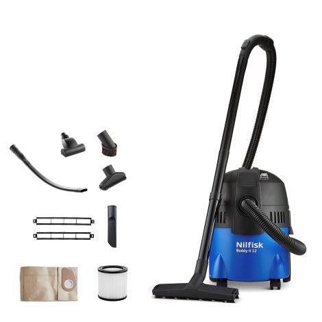 Пылесос вакуумный для сухой-влажной чистки Nilfisk-ALTO Buddy II 12 Car Cleaner; 1200 W
