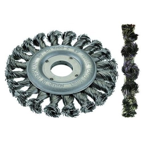 Щетка для зачистки, торцевая Osborn; 115 mm (без оригинальной упаковки)