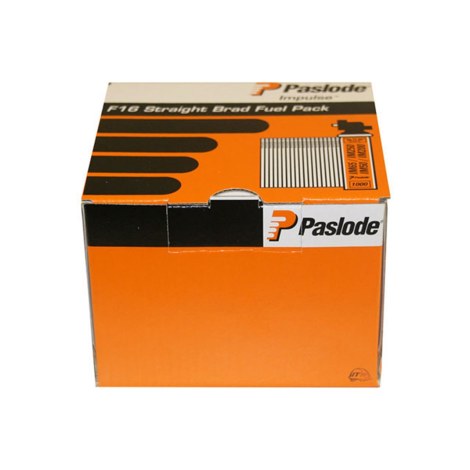 Гвозди Paslode; 1,6x63 mm; 0°; 2000 шт.; гальванизированные