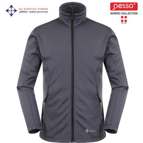 Ветровка PESSO STRETCH 725; XS серый