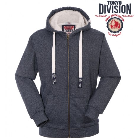 Теплая кофта PESSO TOKYO DIVISION; XXXL синий