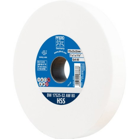 Камень для заточки Pferd AW80 HSS BW; 175x25 mm
