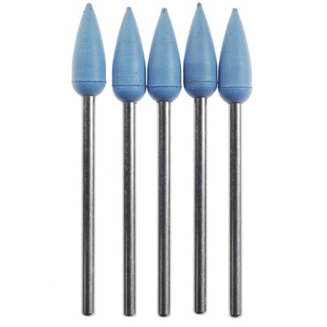 Эластичные полировальные цилиндры Proxxon; 5 mm; 5 шт.