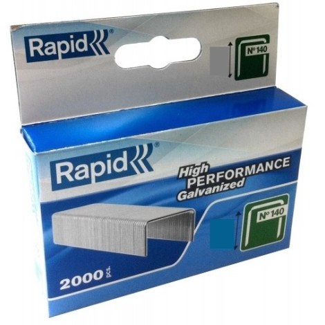 Скобы Rapid; 10,6x8 mm; 2000 шт.; тип 140