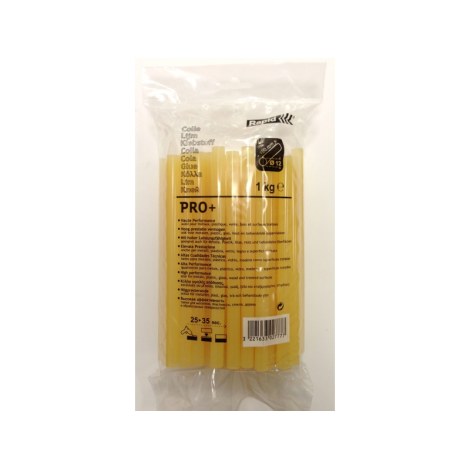 Клеевые стержни Rapid PRO Plus; 12x190 mm; 10 kg; желтый