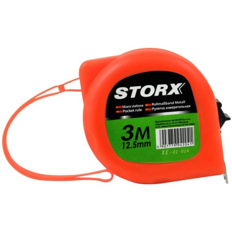 Рулетка Rexxer XE-01-014; 3 m; 12,5 mm