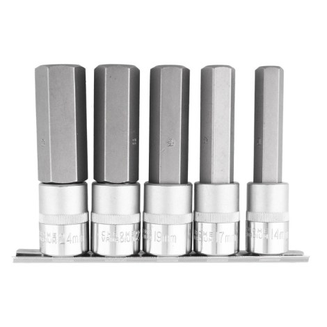 Набор гнезд и бит Richmann C6921; 1/2''; 5 шт.
