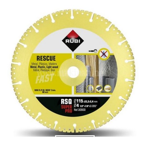 Алмазный отрезной диск Rubi RSQ SUPER PRO; 115 mm