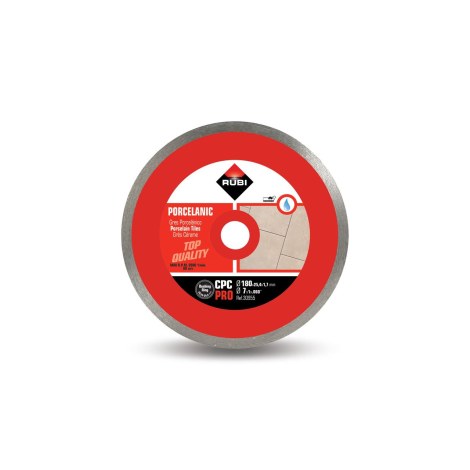 Алмазный диск для влажной резки Rubi CPC PRO; 180 mm