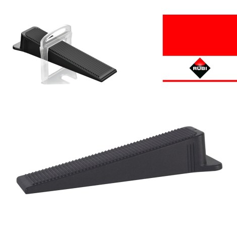Flīžu ķīlis Rubi DELTA LEVEL SYSTEM; 400 vnt.