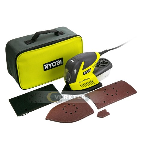 Треугольная шлифмашина Ryobi RMS180-S; 180 W