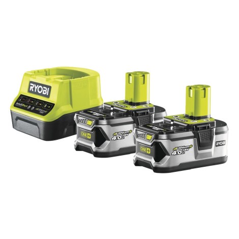 Набор аксессуаров Ryobi RC18120-240; 18 V; 2x4,0 Ah аккум. + зарядное устройство
