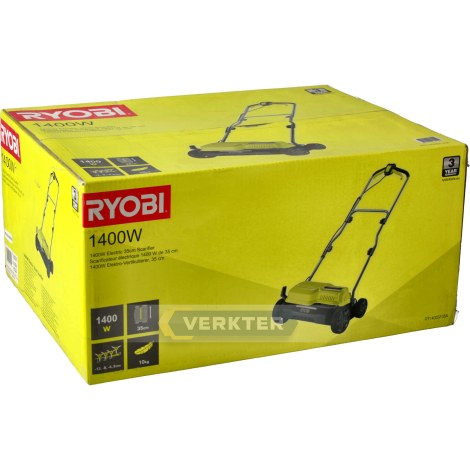Elektrisks aerators/skarifikators Ryobi RY1400SF35A
