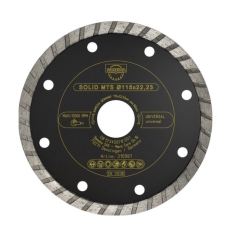 Алмазный отрезной диск Samedia 310982; 125 mm