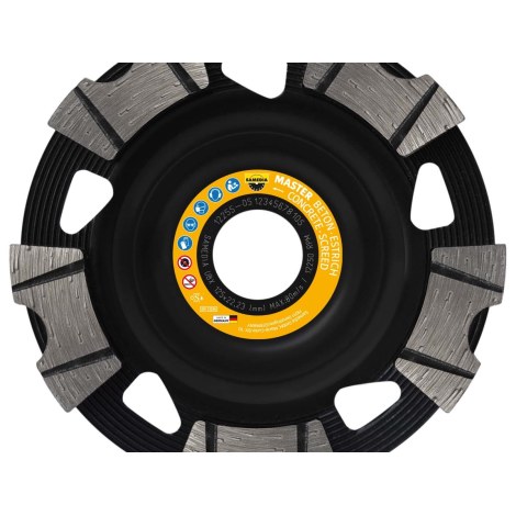 Диск шлифовальный алмазный Samedia 350038; 180x22,23 mm
