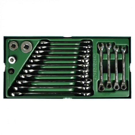 Набор ключей для ключей Sata S09925; 19 шт.