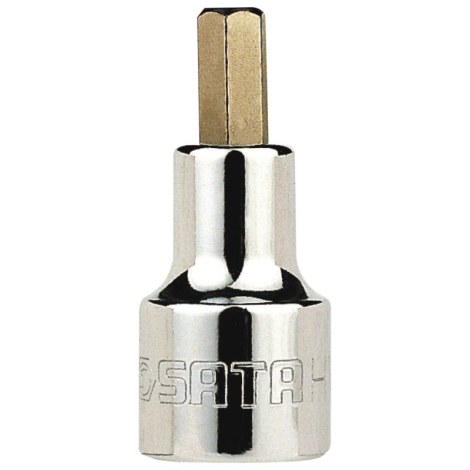 Uzgriežņu galviņa ar uzgali Sata S24201; 1/2''; 4 mm