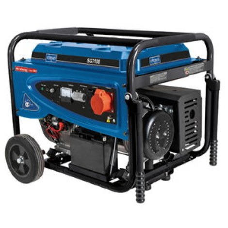 Ģenerators Scheppach SG7100; 5,5 kW benzīna + eļļa