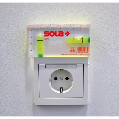 Līmeņrādis Sola R 102; 9 cm