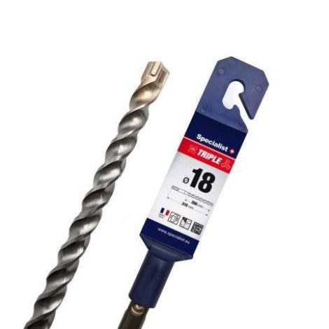 Сверло по бетону Specialist 113D18L0310; 18x250x310 mm; SDS-plus