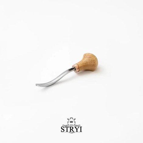 Полукруглый инструмент STRYI Profi; 3 mm; для микрогравировки, гравюры и линогравюры