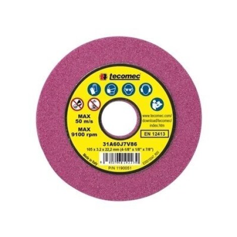 Заточной круг Tecomec 90004031; 105x3,2x22,2 mm