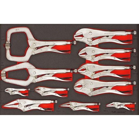 Knaibļu komplekts Teng Tools TTEVG11; EVA; 11 gab.