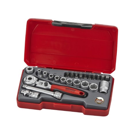 Комплект головок Teng Tools T1424S; 24 шт.
