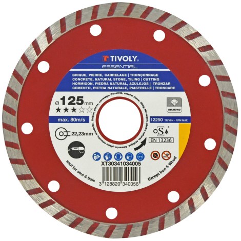 Алмазный отрезной диск Tivoly XT30341034005; 125 mm