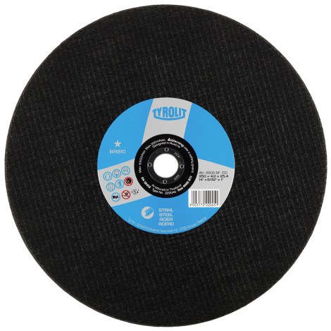 Абразивный режущий диск Tyrolit; Ø300x3,5 mm; 1 шт.