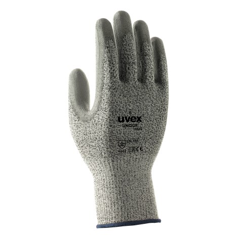 Cimdi Uvex Unidur 6649; Class 3; HPPE; PU; 9 izmērs