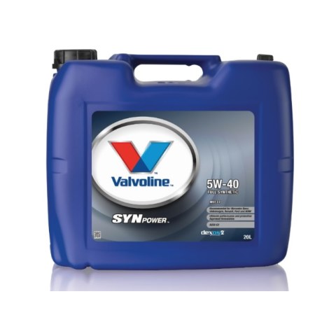 Eļļa Valvoline SYNPOWER MST C3 5W40; 20 l