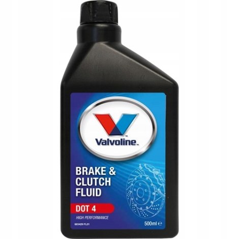 Тормозная жидкость Valvoline Brake&Clutch Fluid DOT 4; 0,5 l
