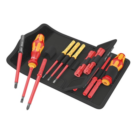 Skrūvgriežu komplekts Wera Kraftform Kompakt VDE 18 Universal 2 Tool Finder; 18 gab.