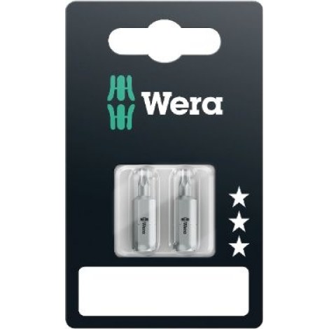 Skrūvgriežu uzgalis Wera 867/1 Standard; TX15; 25 mm; 2 gab.; blistera iepakojums