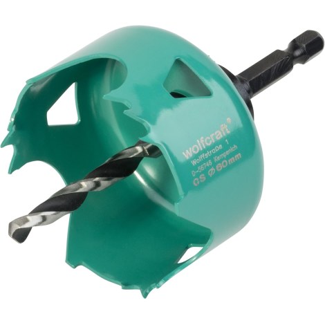 Сверлильная коронка Wolfcraft 5966000; 60 mm