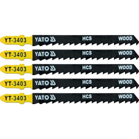 Figūrzāģa asmeņi Yato YT-3403; 5 gab.