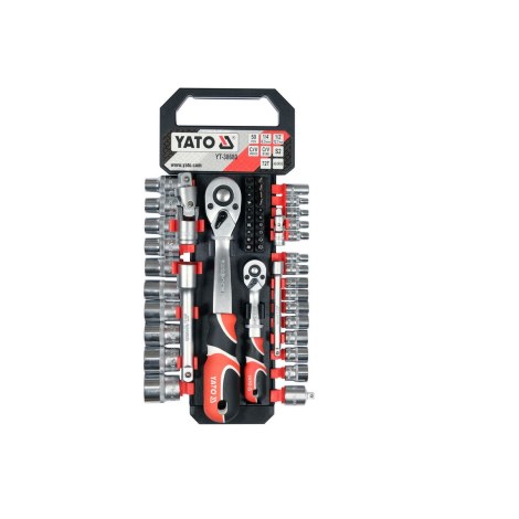 Instrumentu komplekts Yato YT-38680; 51 gab.