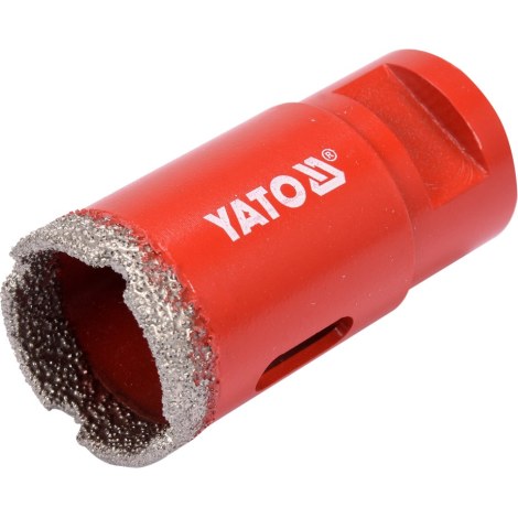 Алмазная сверлильная коронка для сухой резки Yato YT-60445; M14; 30 mm