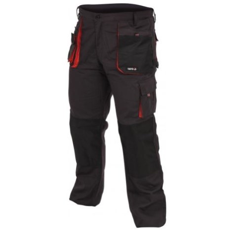Брюки Yato YT-80149; L/XL; черный Красный